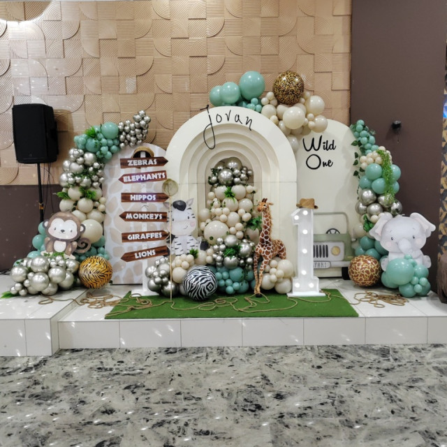 Dekoracija balonima - rodjendani Dekoracija balonima - rodjendani